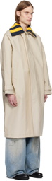 Charles Jeffrey LOVERBOY Beige Doctors Mac Coat
