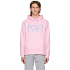 Polo Ralph Lauren Pink Fleece Logo Hoodie