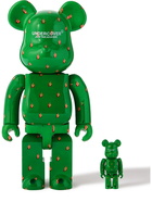 UNDERCOVER MADSTORE - Medicom BE@RBRICK 100% & 400% Printed PVC Figurine Set