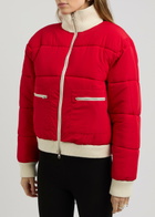 Guest In Residence Reversible Quilted Wool-blend Jacket Cream