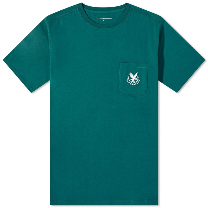 Photo: Pop Trading Company x Gleneagles by END. Logo Pocket T-Shirt in Dark Green