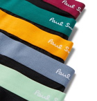 Paul Smith - Seven-Pack Stretch-Cotton Boxer Briefs - Black