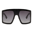Dior Black Oversized DiorSoLight1 Sunglasses