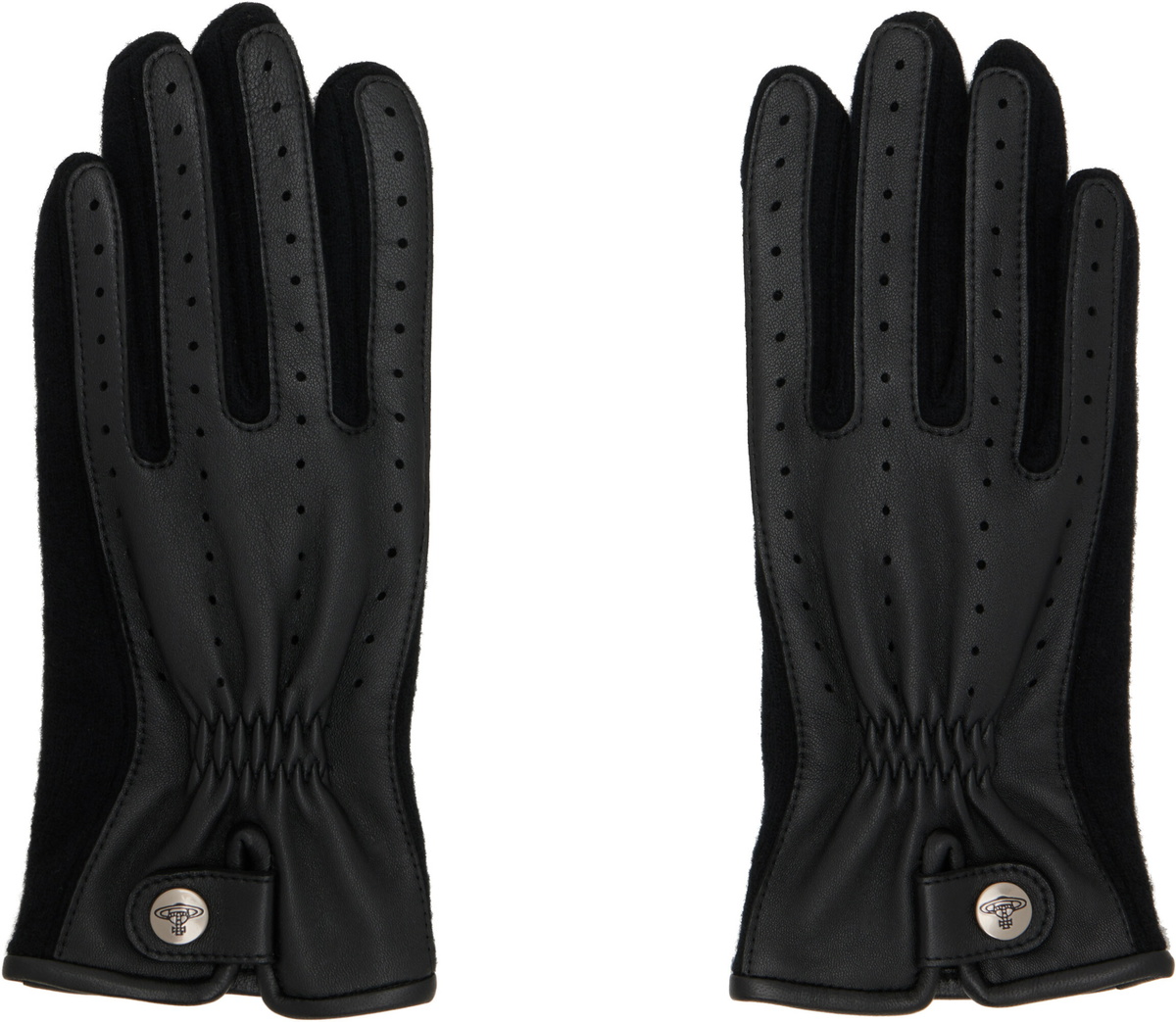 Vivienne Westwood Red Orb Gloves Vivienne Westwood