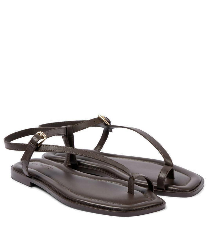 Photo: A. Emery Pae leather thong sandals