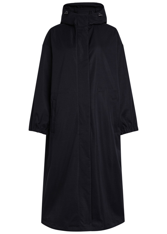 Photo: Emporio Armani Hooded Twill Parka Coat Navy