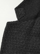 Mr P. - Checked Wool-Blend Bouclé Blazer - Gray