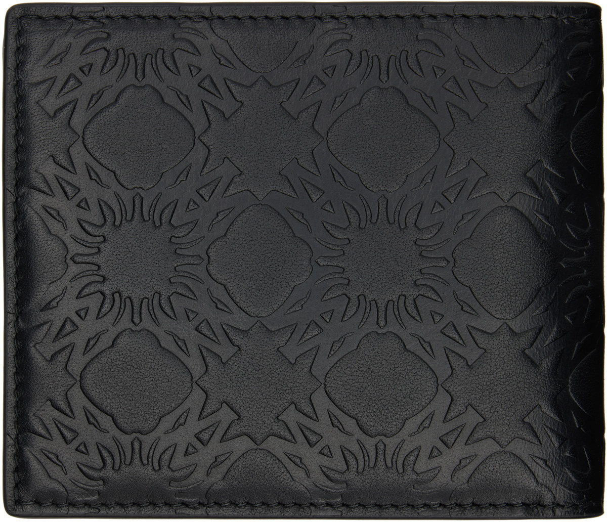 AMIRI 洗練 MA QUAD LEATHER BIFOLD ウォレット AMIRI Black MA Quad Leather Bifold Wallet Amiri