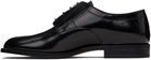 Maison Margiela Black Tabi Lace-Up Derbys