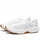 Hoka One One Men's Speedgoat 5 Sneakers in White/Nimbus Cloud