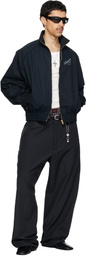 WILLY CHAVARRIA Black Ruff Rider Track Jacket