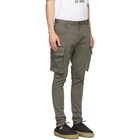 Diet Butcher Slim Skin Green Loose Fit Cargo Pants