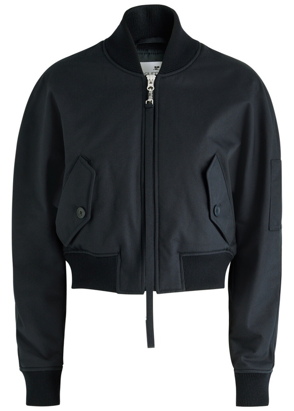 Photo: Courrèges Scuba Twill Bomber Jacket Navy