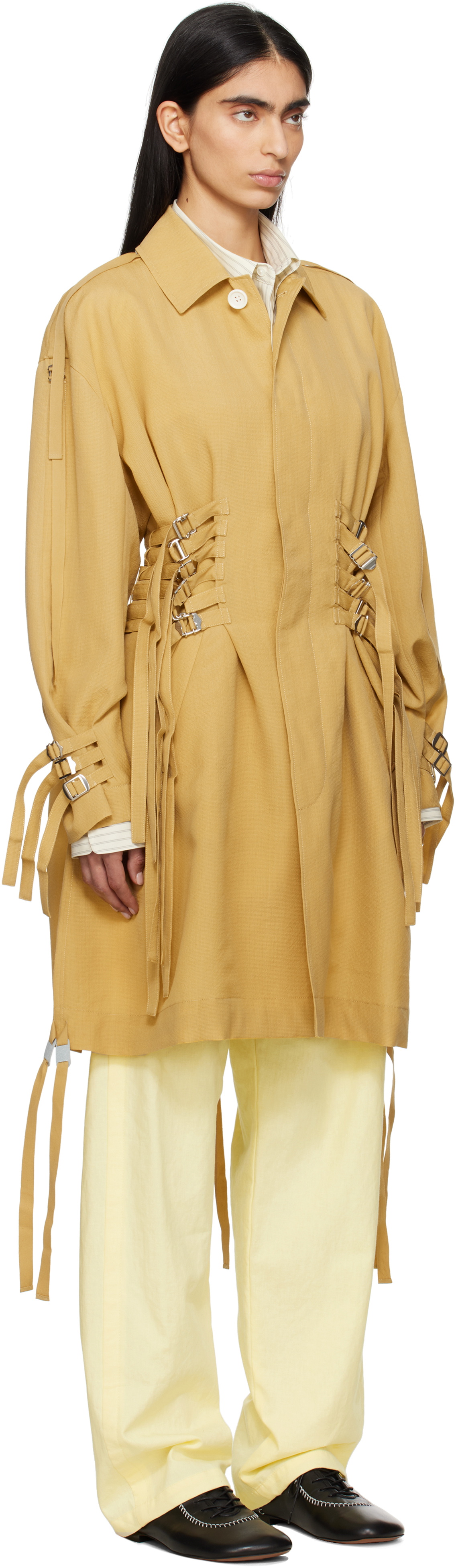 UNDERCOVER Tan UC1E1301 Coat