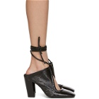 Lemaire Black Laced Heels