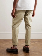 Universal Works - RB Straight-Leg Printed Cotton-Twill Chinos - Neutrals