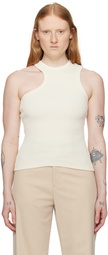 Axel Arigato Yellow Scoop Tank Top