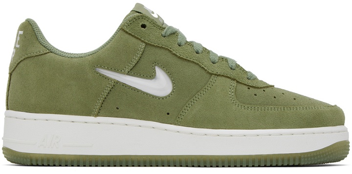 Photo: Nike Green Air Force 1 Low Retro Sneakers