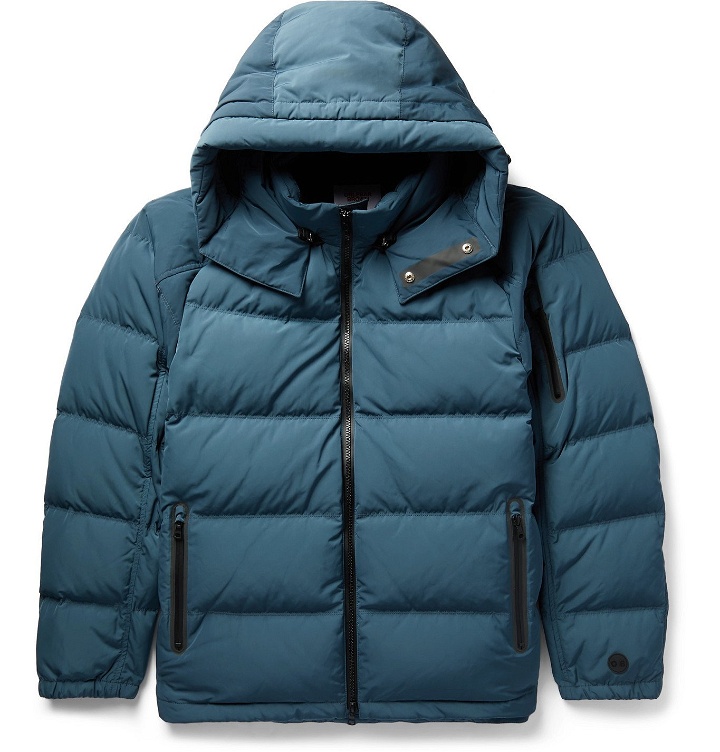 Photo: Orlebar Brown - Ritter Quilted Shell Hooded Down Jacket - Blue