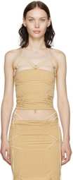 ORIENS SSENSE Exclusive Tan Juno Camisole