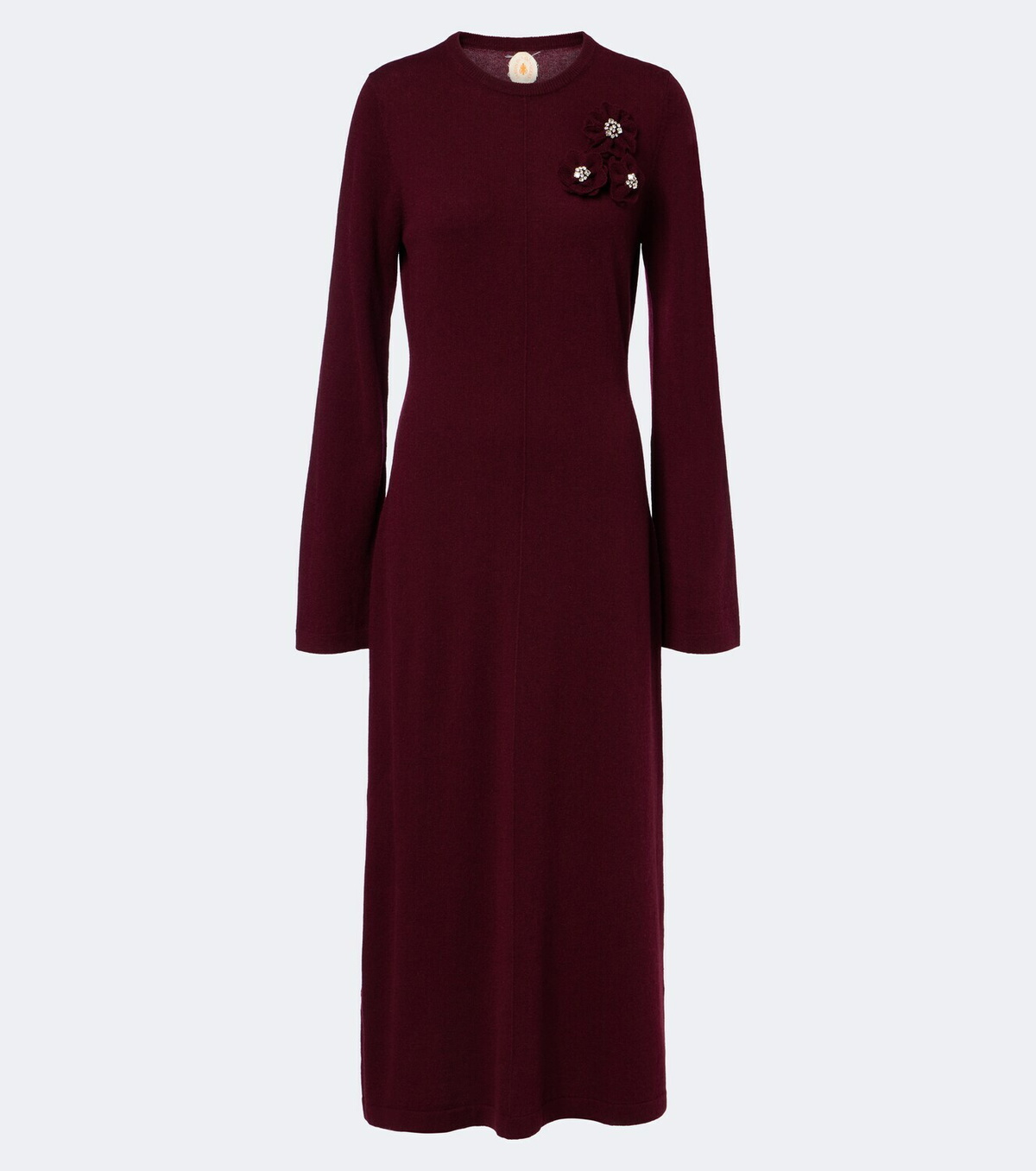 Jardin des Orangers Embellished wool and cashmere sweater dress