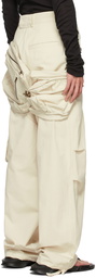 Hyein Seo Beige Bag Trousers