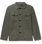 Altea - Cotton-Blend Shirt Jacket - Green