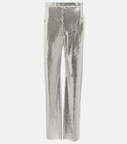 Paco Rabanne - High-rise chainmail pants