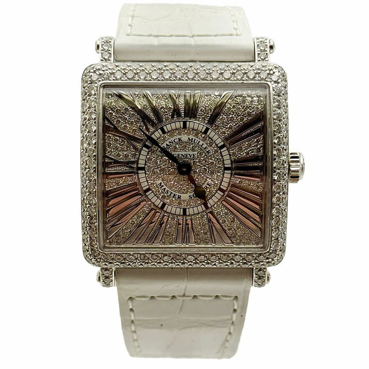 Photo: Franck Muller Master Square Quartz Diamond Ladies Watch 6002 L QZ R D CD-WHT
