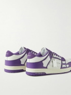 AMIRI - Skel-Top Colour-Block Leather Sneakers - Purple