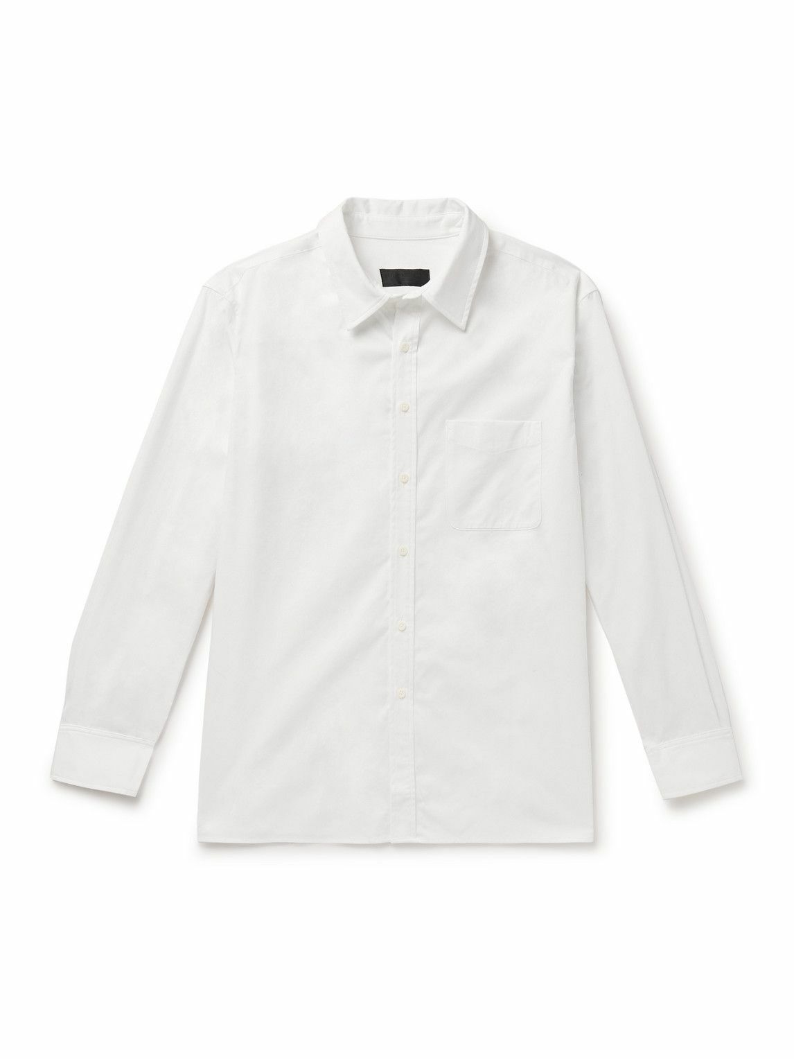 Nili Lotan - Finn Cotton-Poplin Shirt - White Nili Lotan