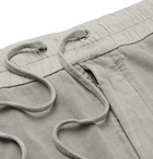 James Perse - Cotton-Jersey Drawstring Cargo Shorts - Men - Gray