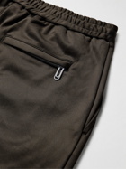 Off-White - Slim-Fit Embroidered Tech-Jersey Track Pants - Brown