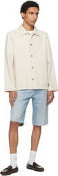 A.P.C. Blue Sam Denim Bermuda Shorts