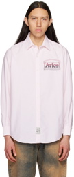 Aries Pink Stripe Shirt