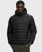 Fred Perry Hooded Insulatet Jacket Black - Mens - Down & Puffer Jackets