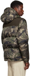 Moncler Khaki Meakan Down Jacket