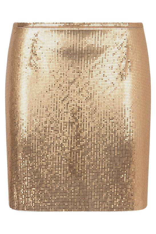 Photo: Paco Rabanne Mesh Knit Skirt