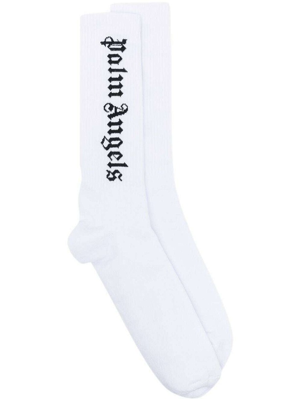 Photo: PALM ANGELS - Socks With Logo