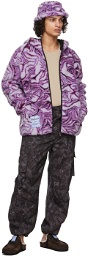 MCQ Purple Fleece Jacket