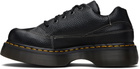 Dr. Martens Black Buzz 5-Eye Milled Nappa Leather Derbys