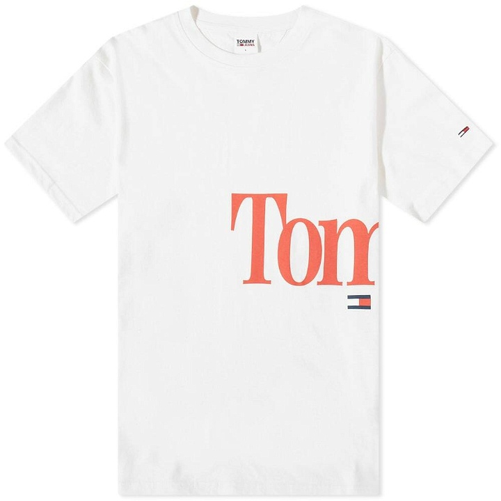 Photo: Tommy Jeans Men's Bold Tommy T-Shirt in White