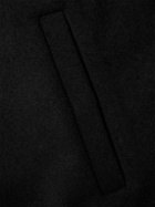 Rick Owens - Brushed Melton Wool Bomber Jacket - Black