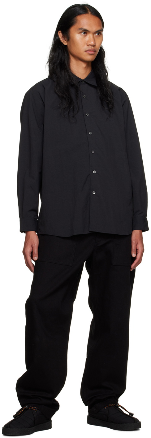 Uniform Experiment Black Quick-Drying Shirt
