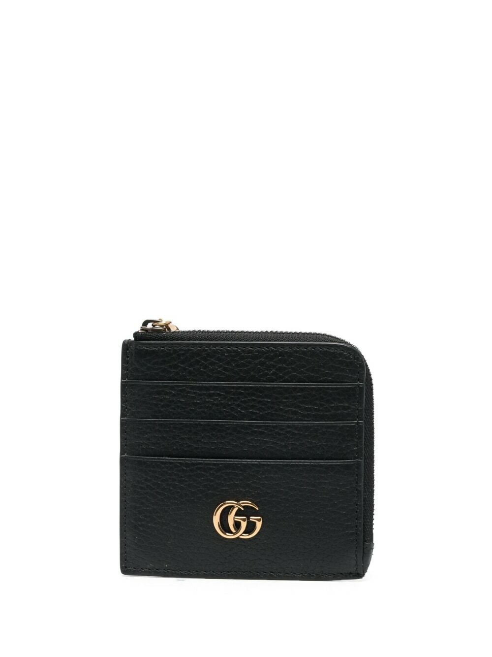 GUCCI - Leather Credit Card Case Gucci
