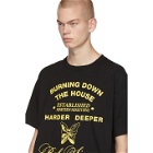 Raf Simons Black Harder Deeper Big Fit T-Shirt