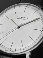 Junghans - Max Bill Automatic 38mm Stainless Steel and Leather Watch, Ref. No. 027/3501.02