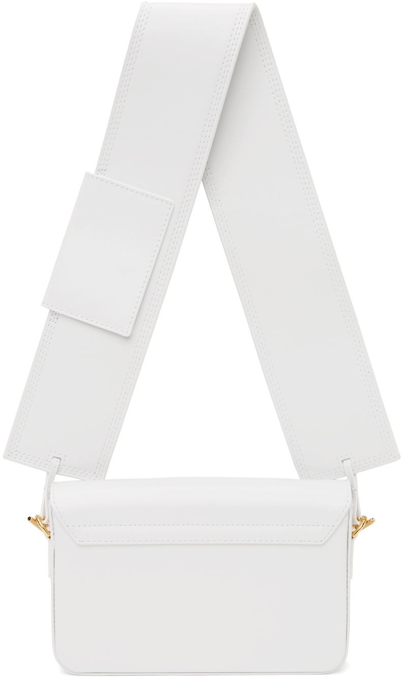 jacquemus white shoulder bag