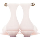 Chloé Pink 'Chloé Jelly' Heeled Sandals