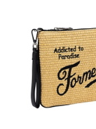 MC2 Saint Barth Parisienne Straw Pochette With Formentera Embroidery